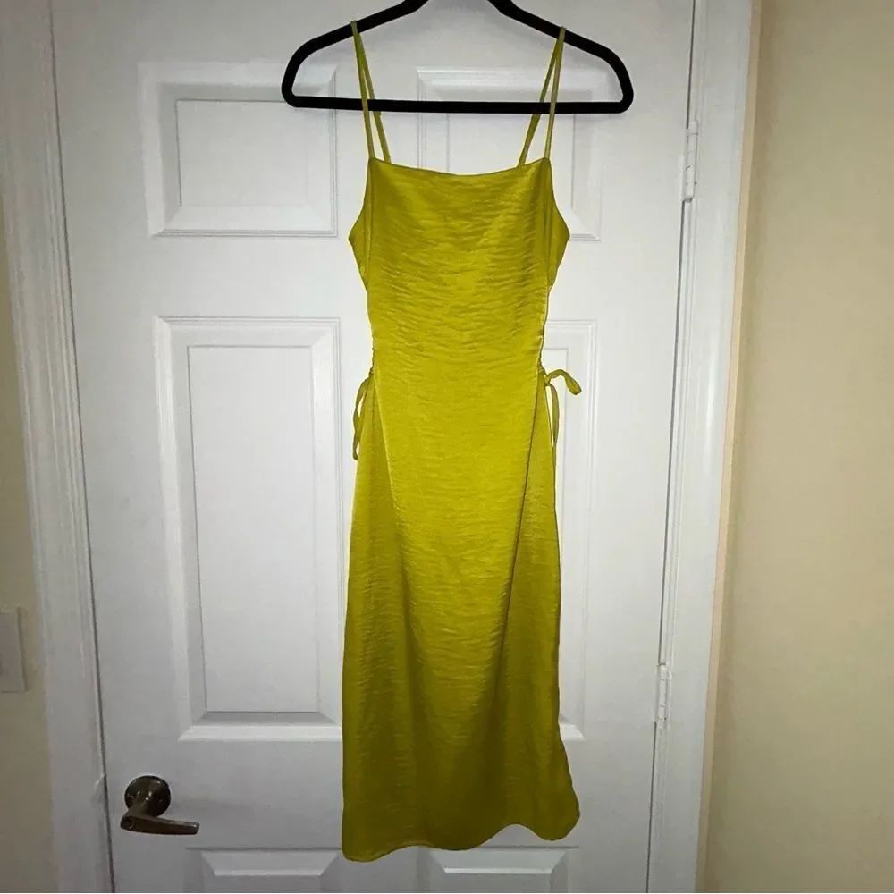 Christian Lacroix Spaghetti Strap Keyhole Slip Dress